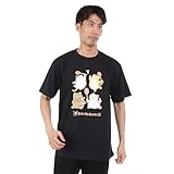 [ゴーセン] GOSEN pochaneco ぽちゃ猫 半袖Tシャツ LLサイズ J24X0139LL （ブラック/ＬＬ/Men's、Lady's）