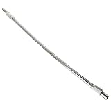 フレキシブルシャフト 電動 六角ドライバー ドリル 接続ホルダー シルバー 40cm