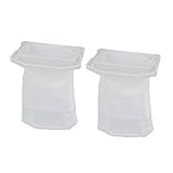 洗濯機用2個交換可能なプラスチックフレームフィルター網状バッグ