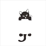 ZhaoZheスイッチステッカー　猫　かわいい　ぶらさがり　3点セット
