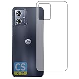 PDA工房 moto g64 5G / moto g64y 5G [スペースブラック/シルバーブルーモデル] 対応 Crystal Shield 保護 フィルム [背面用] 光沢 日本製