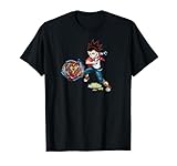 ベイブレードバースト スパーキング 赤刃アイガ＆インフィニットアキレス Tシャツ