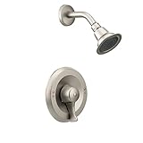 Moen T8375EP15CBN Commercial M-Dura Posi-Temp Shower Trim, 1.5-gpm, Classic Brushed Nickel [並行輸入品]