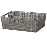 ちどり産業 PPバスケット カラーボックス対応 ハーフタイプ ブラウン 59-22BR