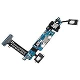 Charging Port Connector Dock Flex Cable Replacment with Sensor Button for Samsung Galaxy S6 G920f [並