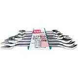 (業務用10セット) TRAD スパナセット 【6本組×10セット】 8～23mm #8-23 〔DIY用品/大工道具〕