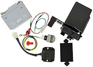 Amazon 田中商会 Ledウインカー専用 ハンターカブ用 6v 12v化セット 12v変換キット その他のモデル Ca1504 バイク電装用ハーネス アーシング 車 バイク