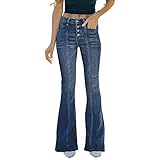 [UKDSDGQ] ブーツカットデニムパンツ フレアパンツ ロングパンツ 韓国風 原宿系 おしゃれ テーパードストレート ウォッシュ ジーン