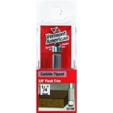 Vermont American 23160 3/8-by-9/16-Inch Flush Trim Router Bit, 1/4-Inch Shank [並行輸入品]