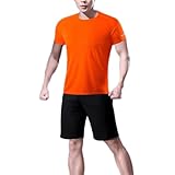 [vigerkar] スポーツウェア メンズ 上下セット 半袖tシャツ ショートパンツ ランニングウェア スポーツウェア メンズ 上下セット