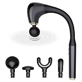 筋膜リリースガン【弾力性アーム技術特許】背中リリースガン サロン級 セルフボディケア 大容量バッテリー(8時間連続使用可能)筋膜ガン 5段階