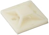 Monoprice Cable tie mounts 25x25(mm), 100pcs/Pack - white [並行輸入品]