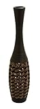 Deco 79 PE Vase, 40 by 9-Inch [並行輸入品]