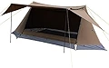 クイックキャンプ QUICKCAMP ソロテント 1人用 ポリコットン ツインポールソロテント サンド QC-PT340 SD