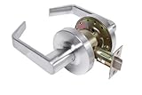 凡例809076グレード2 Commercial Duty Passage Hall andクローゼットLeverset Lockset、us26dサテンクローム仕上げby凡例