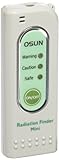 Osun EA0010 E-Alert EMF Radiation Finder with 3 Display Lights, 30 Hz to 5.5 GHz Frequency, 1-25/128