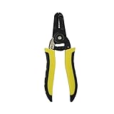 teepaoワイヤストリッパー、カッター、Crimper多機能ハンドツールCrimper &カットツール( 22 – 10 AWG )電気Wire Strippingマルチ機能ハンドツール 7 inc