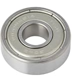 Amazon | uxcell 625-2RS 深溝ボールベアリング クロム鋼製 5mm x 16mm