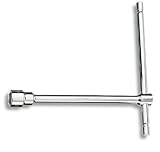 Beta 950 10mm T Handle Socket Wrench, 6 Point, with Chrome Plated by Beta Tools