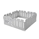 BTM ペットフェンス 犬 サークル 犬 ドッグサークル ペットサークル ドア付き 8枚セット 小型犬 中型犬 ケージ 犬用品 犬 犬用 老犬 シニア 滑り止め付き 多頭飼い 方形 広々 連結 拡張 頑丈 ペット用ケージ ペットフェンス 簡単組立