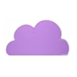 （デマ―クト）De.Markt ランチョンマット キッズ テーブルマット 子供用 食べこぼし 防止 食事マット 可愛い曇り形 撥水 防汚 シリコン製