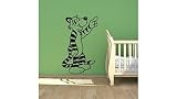 Tiger Cartoon Cute保育園デカール壁ステッカー壁デカール保育園ベビーガールズベビー男の子子供キッズ部屋寝室ステッカーtr1025