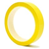 Copeflap ラインテープ【幅20mm × 66m】 白 黒 赤 黄色 耐水テープ 多機能 テープ シール 車 バイク (イエロー)