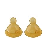 HEVEA Natural rubber Medium flow teat 2-pack [並行輸入品]
