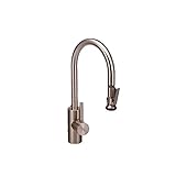 Waterstone 5800-SS Standard Reach PLP Pull Down Faucet, Solid Stainless Steel [並行輸入品]