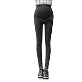 Zhhlinyuan Maternity Pencil パンツ Trousers Pregnancy Skinny Denim Jeans パンツ Leggings