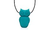 Jellystone Owl Pendant, Turquoise Baja Green by Jellystone Designs