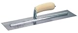 MARSHALLTOWN The Premier Line MXS58 14-Inch x 3 1/2-Inch Finishing Trowel Curved Wood Handle by MARS