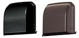 パナソニック ベンテック VB-DW100S3-T/グレイッシュブラウン塗装 ステンレス製 深型パイプフード(着脱ガラリ・防虫網付)