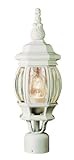 Bel Air Lighting 4060 WH 1-Light Post Lantern by Bel Air Lighting [並行輸入品]