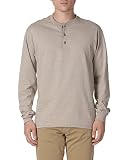 ヘインズ メンズ 長袖 ビーフィー ヘンリーTシャツ US サイズ: XX-Large