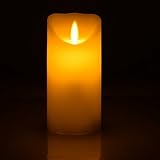 LED電子Flameless Candleライト+ 10キーリモコン/大Diaシミュレーションキャンドルランプパーティーウェディング誕生日祭