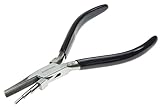 EuroTool PLR-748.00 Wire Looping Pliers with Concave Lower Jaw [並行輸入品]