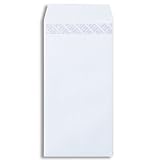 PEACE(ピース):R40再生ケント封筒　テープのり付　長3　80g／m2　〒枠あり　ホワイト　業務用パック　553－80　1箱（1000枚） 6163068