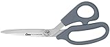 Clauss 18080 9-Inch Bent Titanium Bonded Adjustable Tension Shears with Extra Large Ultraflex Handle