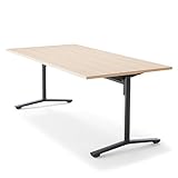 コクヨ   ミーティングテーブル DAYS OFFICE FLIP TOP XY-TFT189FE6AMC0 幅180×奥行90CM 天板ホワイト