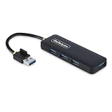 StarTech.com USB 3.0ハブ／4ポート USB-A／5Gbps／過電流保護機能／バスパワー／小型 ポータブル USBスプリッター H5A4A-USB-HUB