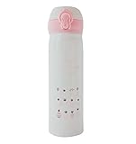 ピンクの女の子のスタイルの絶縁カップかわいい女の子のポータブルカップ - 450ML