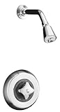 Kohler K-T6910-2A-CP Triton Rite-Temp Pressure-Balancing Shower Faucet Trim with Standard Handle, Va