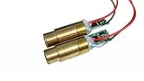 Qiaoba グリーンレーザー 532nm GM-20 グリーンレーザー クラス2 2PCS