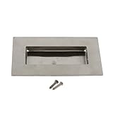 B Blesiya ラッシュプルハンドル　引手　取手　凹型　長方形　エンクロージャ引き出し用　装飾品　家具美化　エレガント　ネジ付き