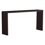 arne テーブル カフェテーブル パソコンデスク キッチン台 木製 北欧 ナチュラル 食卓 会議 幅130cm 奥行き35cm 高さ72cm Zero-X 13035D ダークブラウン