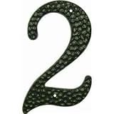 HY-KO PROD DC-3/2 3-1/2" BLK ALU Number 2 [並行輸入品]