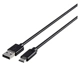 ＢＵＦＦＡＬＯ ＵＳＢ２．０ケーブル（Ａ ｔｏ Ｃ） ３．０ｍ ブラック BSUAC230BK