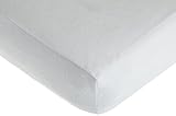 TL Care 100% Cotton Flannel Fitted Crib Sheet, White by TL Care