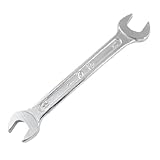 uxcell　両口スパナ　開け口レンチ　ネジ回し　スパナ　12mm 14mm　U型　ボルトナット用　金属製